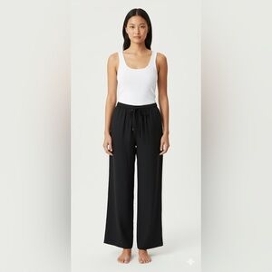 H&M Women's Black Wide Leg Pants